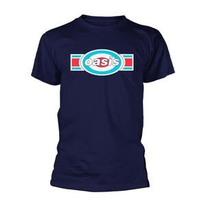 Oasis Unisex Adult Oblong Target T-Shirt / Blue